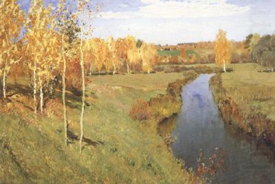Golden Autumn (nn02), Isaac Ilich Levitan